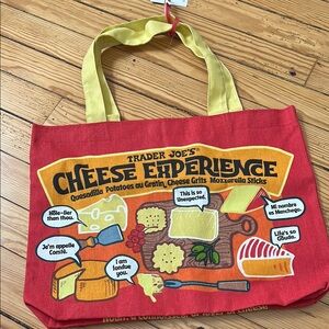 Trader Joe's Cheese Tote Bag